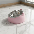Comedouro Elevado Inclinado para Cães e Gatos