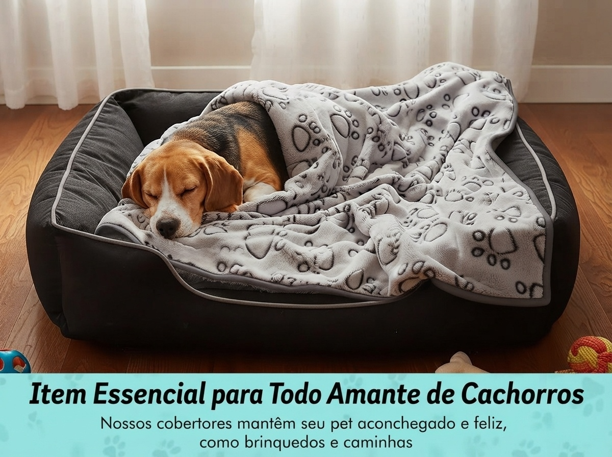 Manta Premium Macia para Cães e Gatos