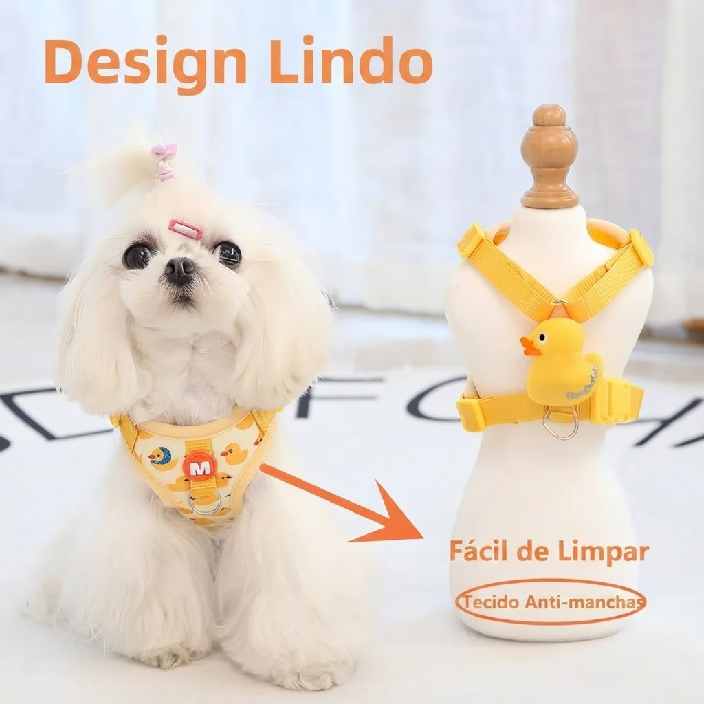 Peitoral Colete para Cães Filhotes