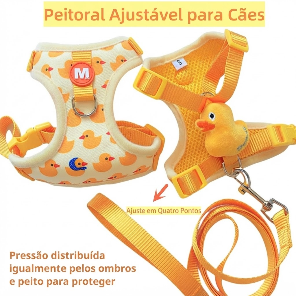 Peitoral Colete para Cães Filhotes