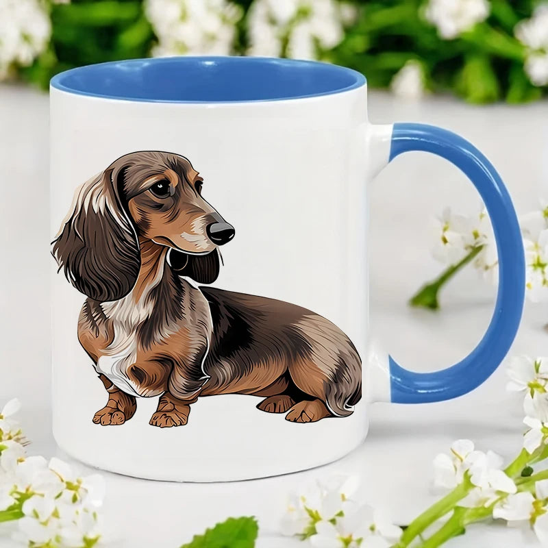 Caneca de Café em Porcelana Estilo Europeu