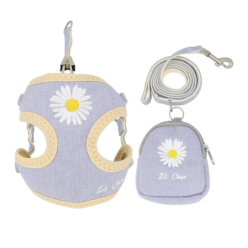 Kit Peitoral e Guia para Cães Pequenos