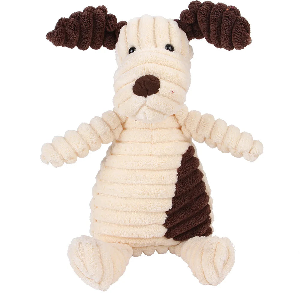 Brinquedo de Pelúcia para Cães - Macaco e Porquinho