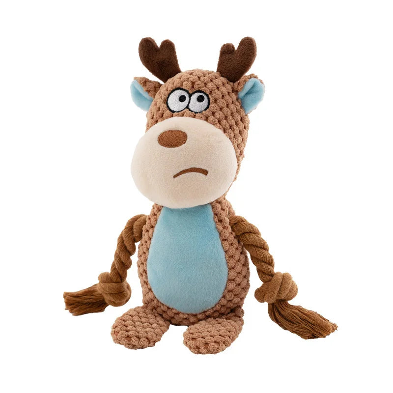 Brinquedo de Pelúcia com Apito para Cães