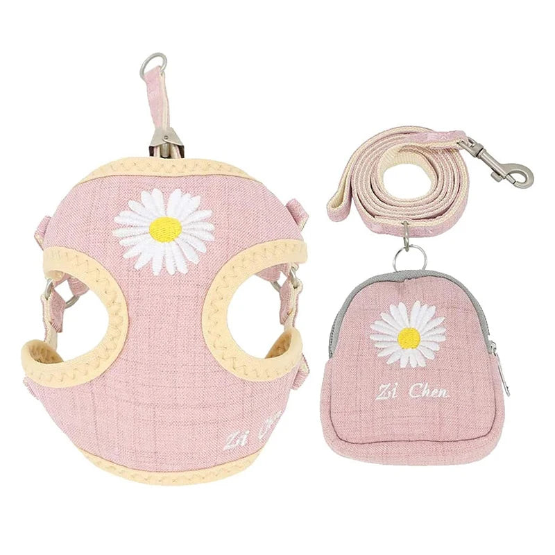 Kit Peitoral e Guia para Cães Pequenos