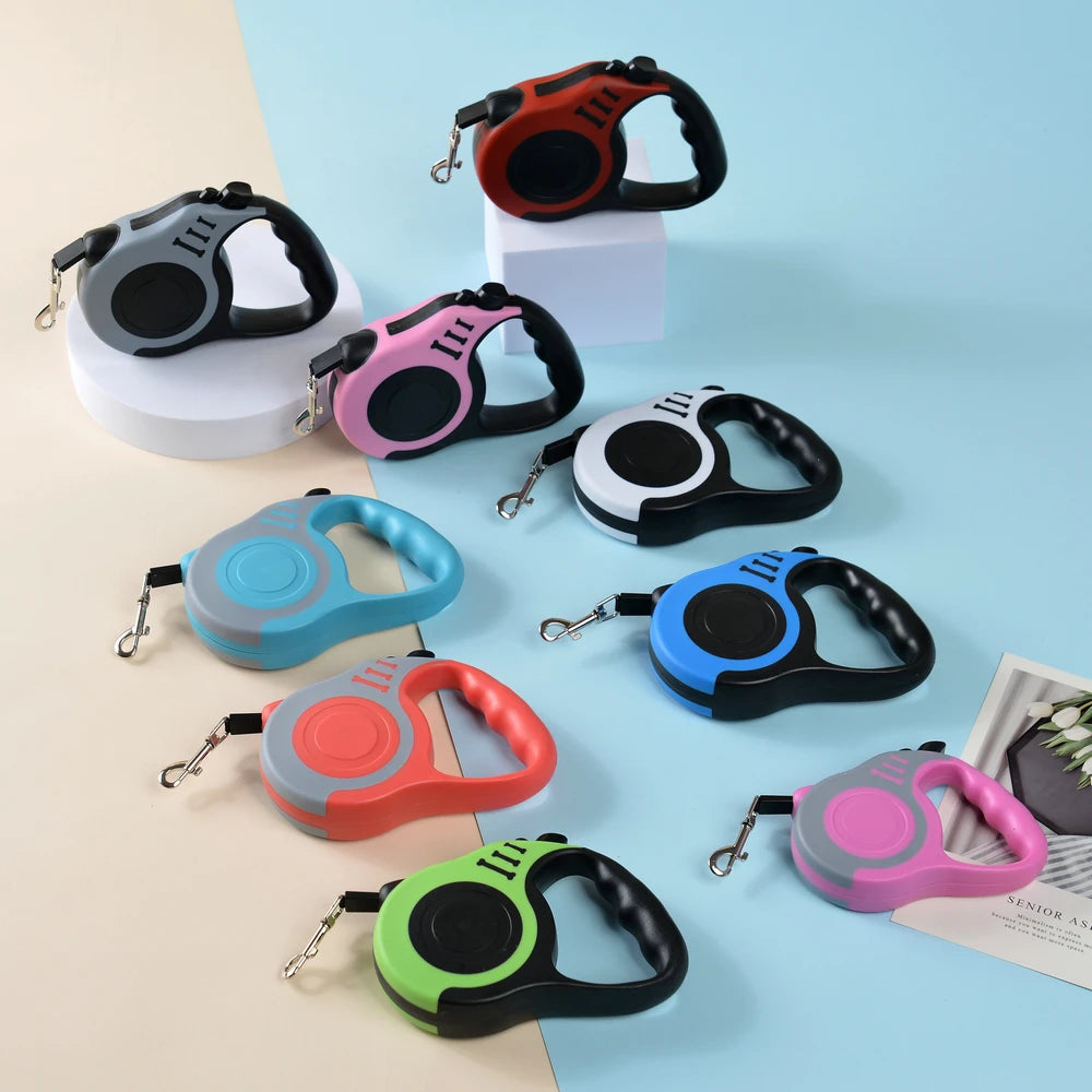 Guia Retrátil para Cães e Gatos (3m / 5m)