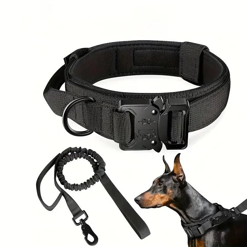Coleira Tática Militar para Cães