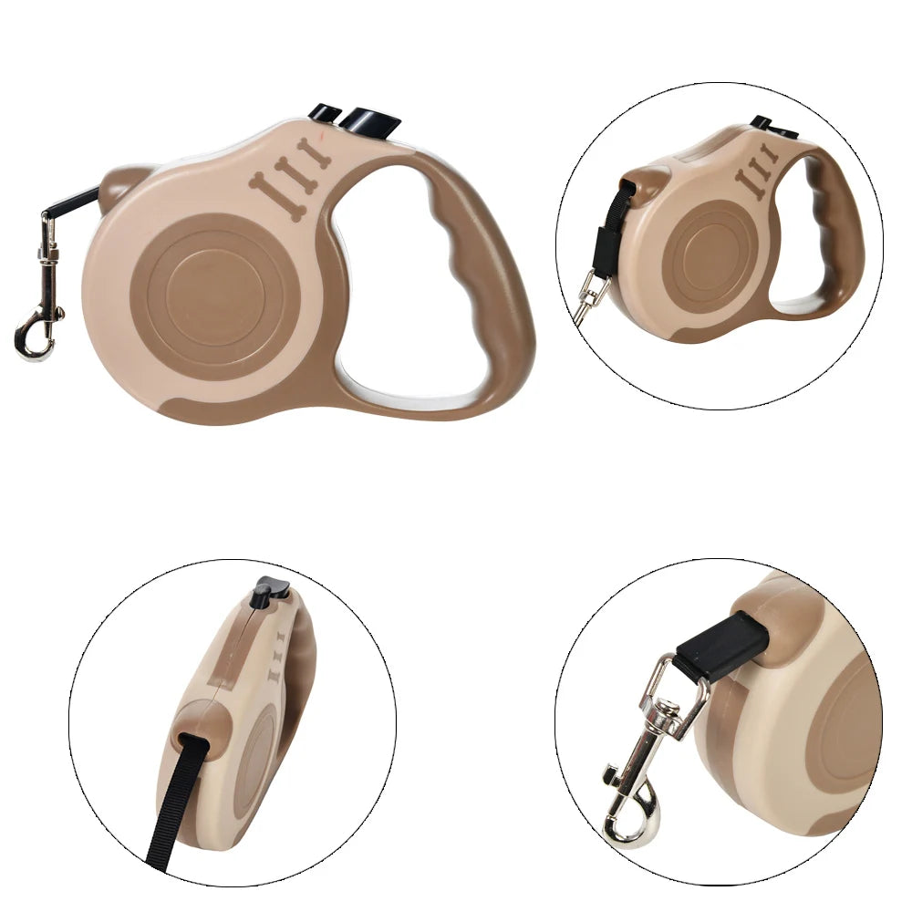 Guia Retrátil para Cães e Gatos (3m / 5m)
