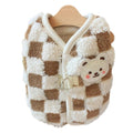 Casaco Xadrez de Inverno para Cães