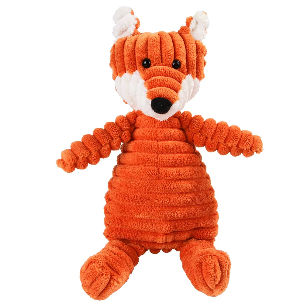 Brinquedo de Pelúcia para Cães - Macaco e Porquinho