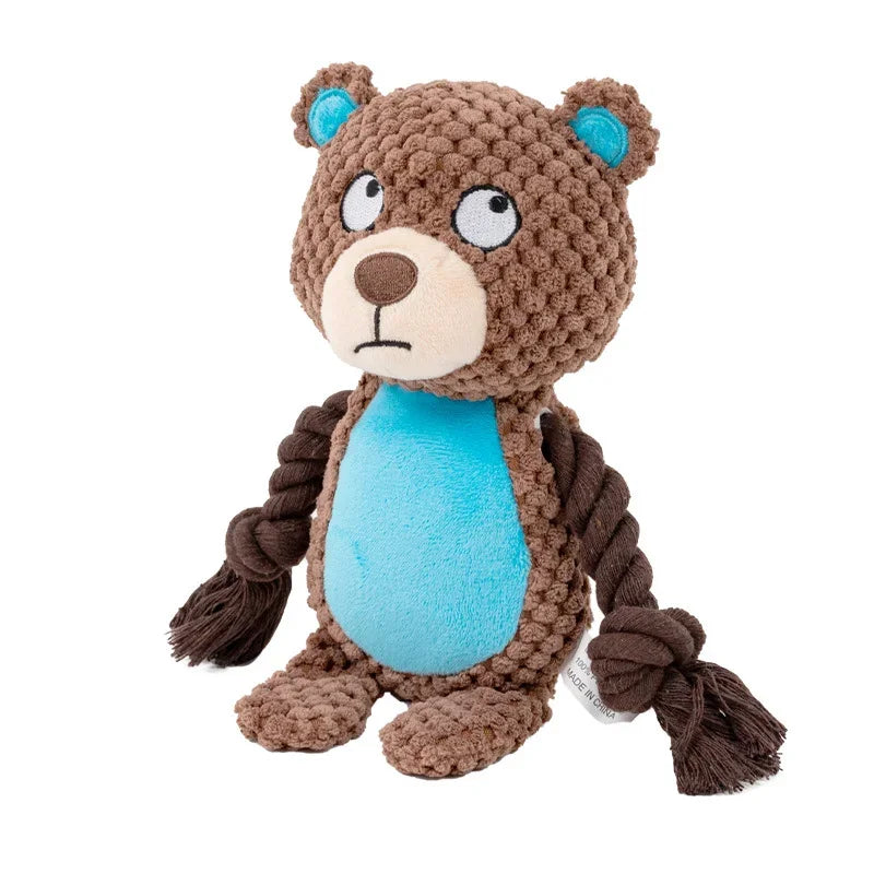 Brinquedo de Pelúcia com Apito para Cães