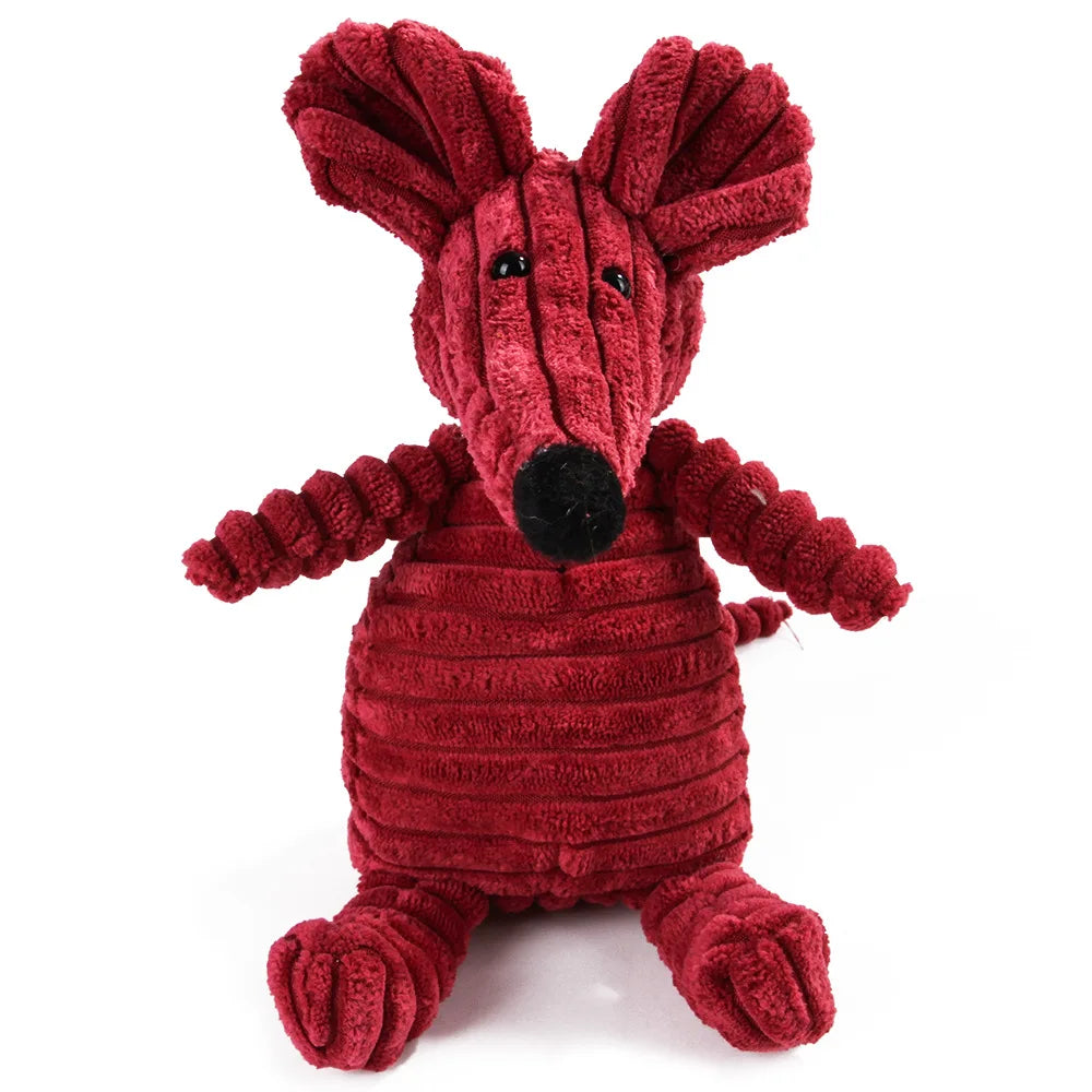 Brinquedo de Pelúcia para Cães - Macaco e Porquinho