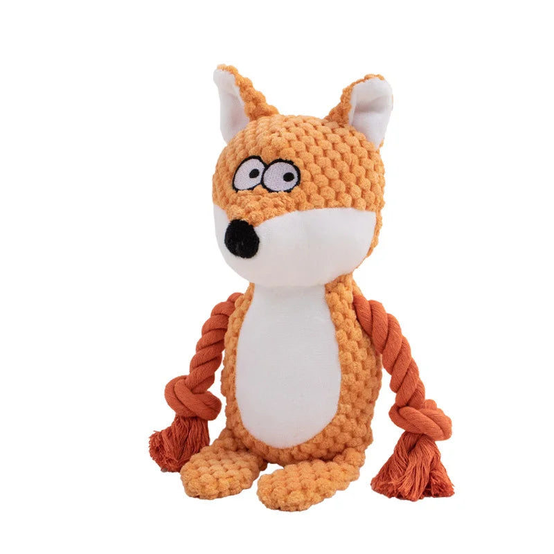 Brinquedo de Pelúcia com Apito para Cães
