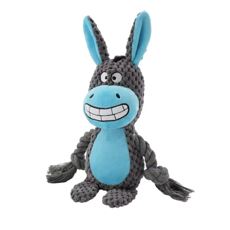 Brinquedo de Pelúcia com Apito para Cães