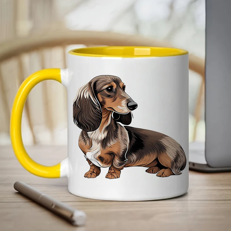 Caneca de Café em Porcelana Estilo Europeu