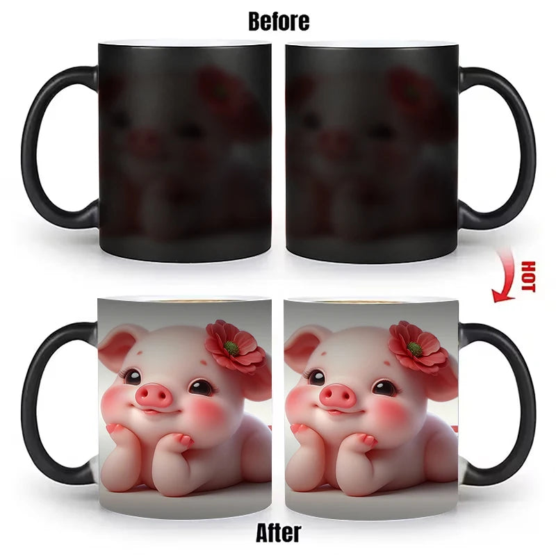 Xícara de Café em Porcelana Estilo Europeu - 320ml