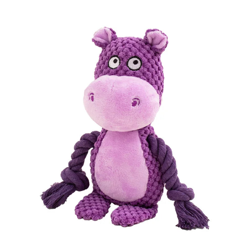 Brinquedo de Pelúcia com Apito para Cães