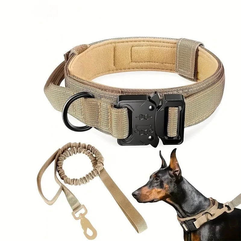 Coleira Tática Militar para Cães