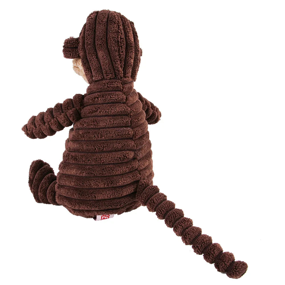 Brinquedo de Pelúcia para Cães - Macaco e Porquinho